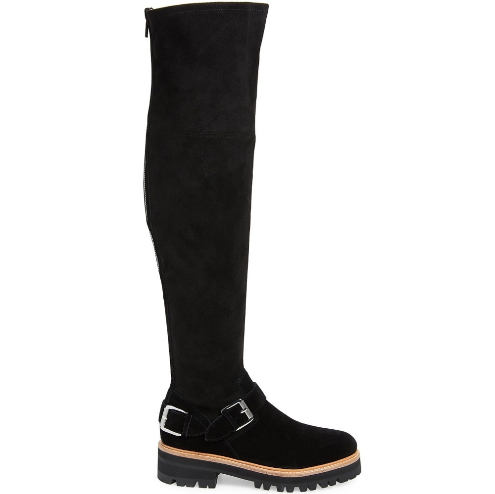 Marc Fisher Black Over the Knee Boots